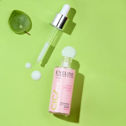 Eveline Cosmetics Cica Skin Serum vlažilni in pomirjajoči serum 30 ml Slike
