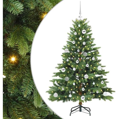 vidaXL Umestno božično drevo med 150 LED Zelena 150 cm PE in PVC, (5000067597) Cene