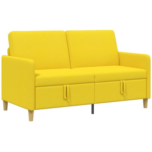 SOFA s pohranom Svijetlo žuta 152 x 78 x 87 cm Poliester Slike