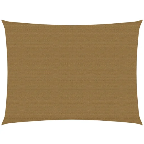 The Living Store Senčno jadro 160 g/m² taupe 3x4,5 m HDPE - Senčno Jadro, (21630948) The Living Store Senčno jadro 160 g/m² taupe 3x4,5 m HDPE - Senčno Jadro, (21630948)
