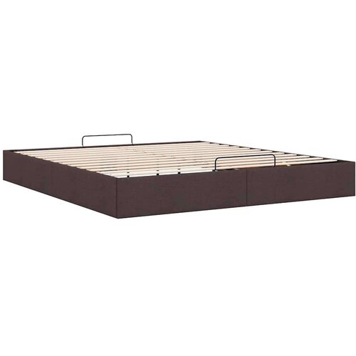 VidaXL otomanski okvir kreveta bez madraca 200x200 cm od tkanine Slike