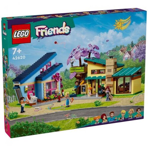 Lego Friends 42620 Obiteljske kuće Ollyja i Paisley Cijene