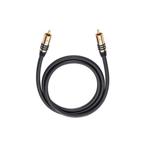  Cinch audio priključni kabel [1x muški cinch konektor - 1x muški cinch konektor] 2.00 m crna pozlaćeni kontakti Oehlbach Cene