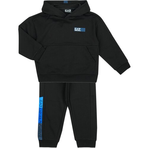 Ea7 Emporio Armani LOGO SERIES TRACKSUIT Crna Slike