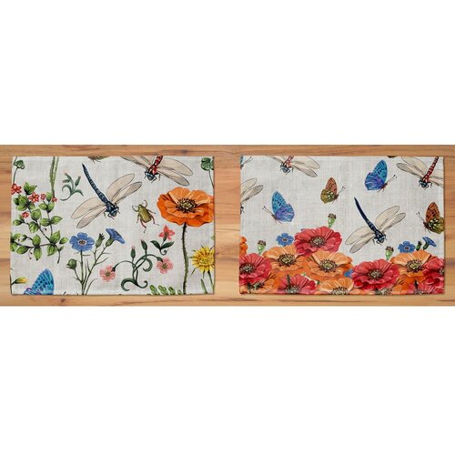 Madre Selva Komplet 2 pogrinjkov Tierra Bella, 45 x 30 cm Slike