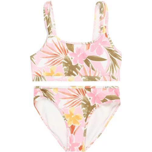 Abercrombie & Fitch Bikini svijetlozelena / narančasta / roza / bijela