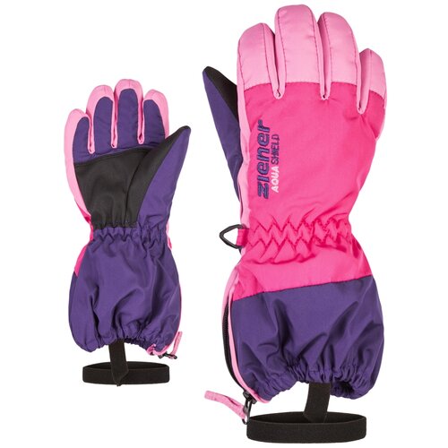 Ziener ski rukavice 5 prstiju LEVIO AS(R) MINIS glove ljubičasta Ž 128 Cijene