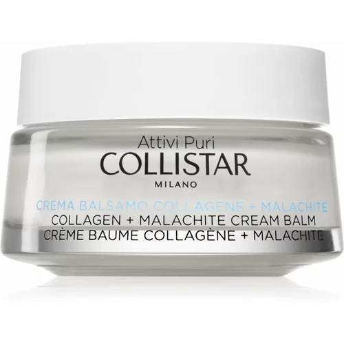 Collistar Pure Actives Collagen + Malachite Cream Balm dnevna krema za lice 50 ml za žene