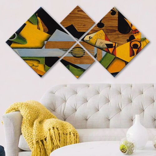 Wallity slika 4MDF751011349, 60x115 cm, 4 dela Cene