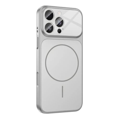  Futrola Magsafe LookLike Iphone 17 Pro SILVER Slike
