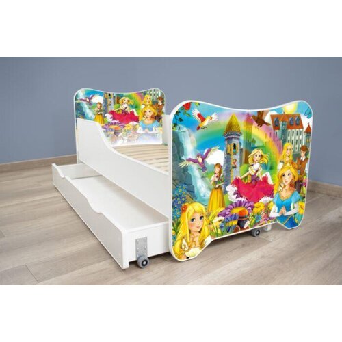  Krevet sa dusekom i fioka 140X70Cm Happy Kitty + Fioka Princess Cene