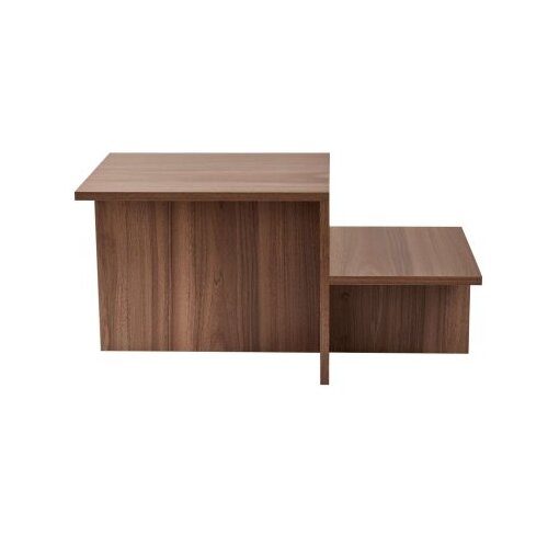 Hanah home Klub sto Harmony, 80x40x40cm, Smeđa Slike