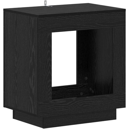  Bocni stol Crni Hrast 60 x 40 x 65 cm Konstrukcijsko drvo Cene