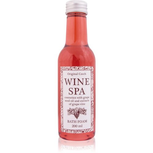 Bohemia Gifts & Cosmetics Wine Spa opuštajuća pjenušava uljna kupka 200 ml Cijene