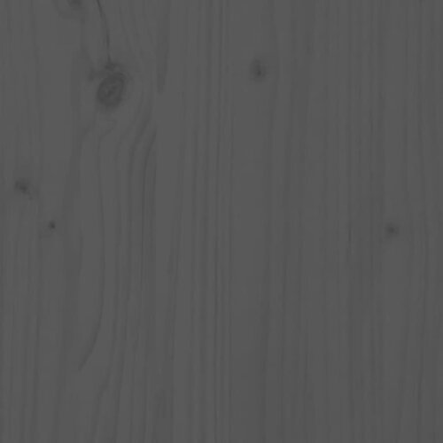  Okvir za krevet od masivne borovine sivi 200 x 200 cm Slike
