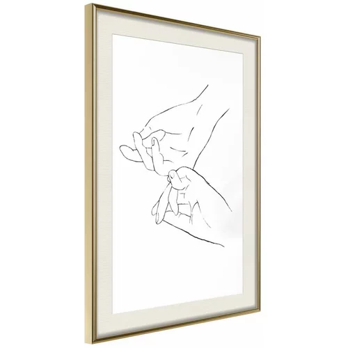  Poster - Joined Hands (White) 40x60