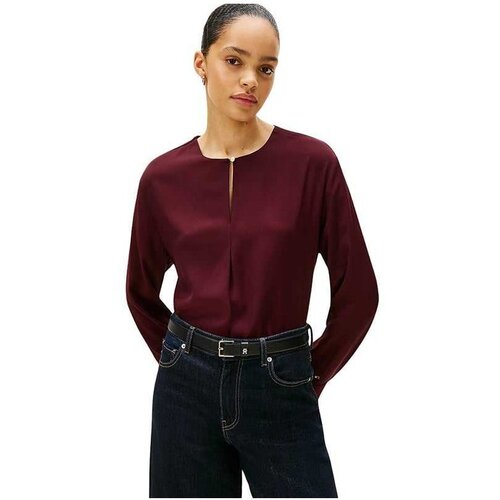 Tommy Hilfiger bordo ženska bluza Cene