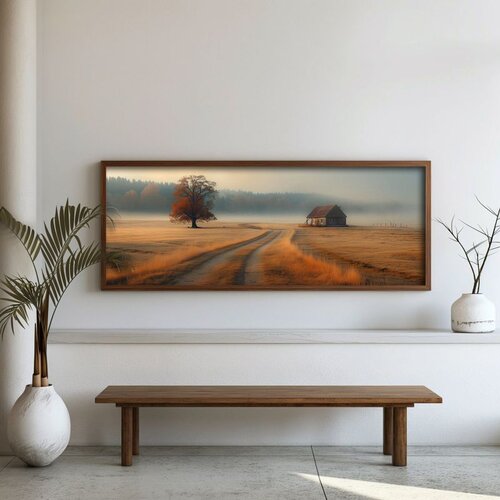 WALLXPERT FAH178-120 Multicolor Decorative Framed MDF Painting Cene