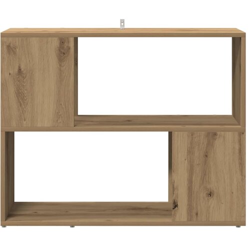  za knjige/Sobna pregrada Artisan hrast 80x24x63 cm Slike