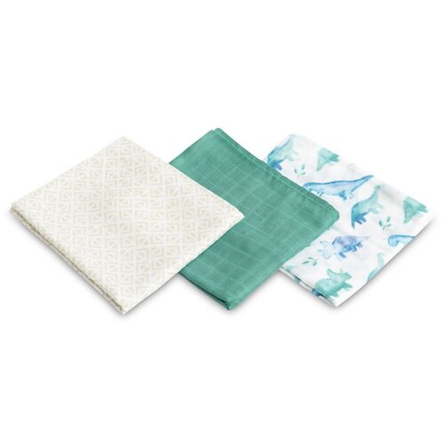 Sensillo Bambus pelene 3 kom dino zelena 70x80 Slike