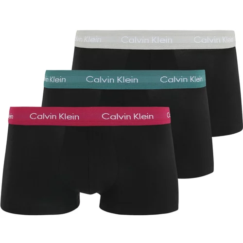 Calvin Klein Underwear Boksarice siva / zelena / pitaja / črna