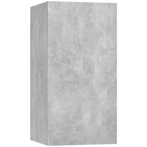 Maison Chic TV omarica - TV stojalo - Televizijska omarica betonsko siva 30,5x30x60 cm inženirski les, (21701703) Cene