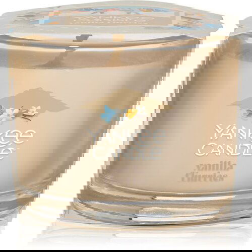 Yankee Candle Vanilla Flurries votivna sveča glass 37 g Slike