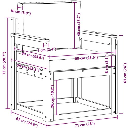  2 Komad Set vanjskih sofa Poliester Bijela i Bež Slike