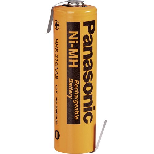 Panasonic NiMH akumulator Mignon Z-spajkalni priključek\, HHR-210AAB3B-1Z 1.2 V 2000 mAh (&Oslash; x V) 15 mm x 50 mm, (20438284) Cene