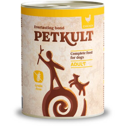Petkult dog adult - piščanec 800g Cene