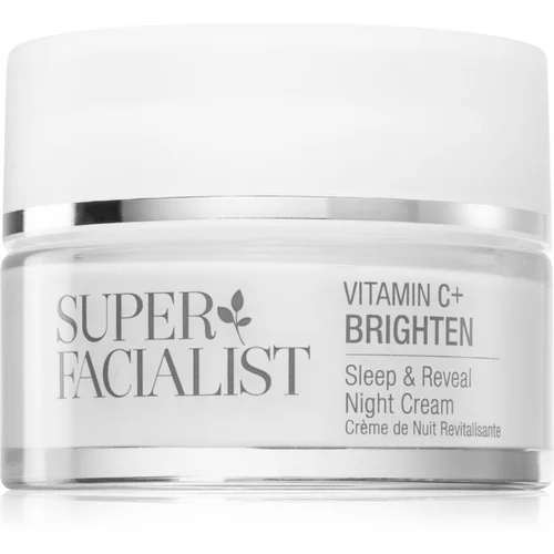 Super Facialist Vitamin C+ Brighten posvetlitvena nočna krema 50 ml