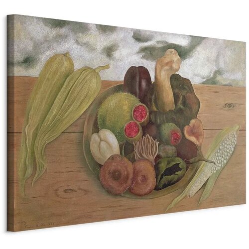  Slika - Frida Kahlo – The Fruits of the Earth 90x60 Na talijanskom platnu Cene