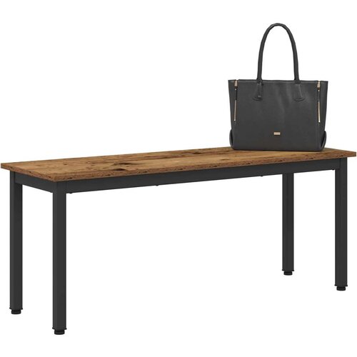 Klupa Staro drvo 110 x 35 x 45 cm Konstruirano drvo Slike