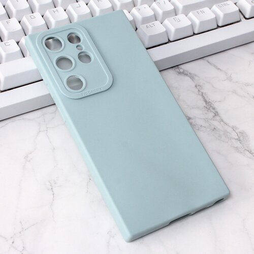 Teracell maska za Samsung S918 Galaxy S23 Ultra Silikon Pro Camera svetloplava Slike