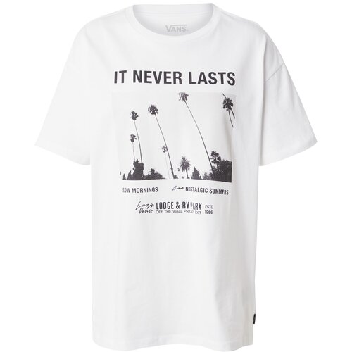Vans &amp;Scaron;iroka majica &amp;#039;NEVERLASTING&amp;#039; svetlo siva / črna / bela Slike