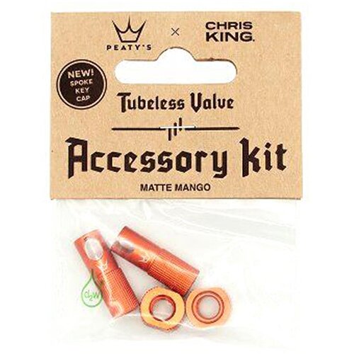Peaty's Accessory Kit Tubeless Ventila 42Mm Orange Cijene