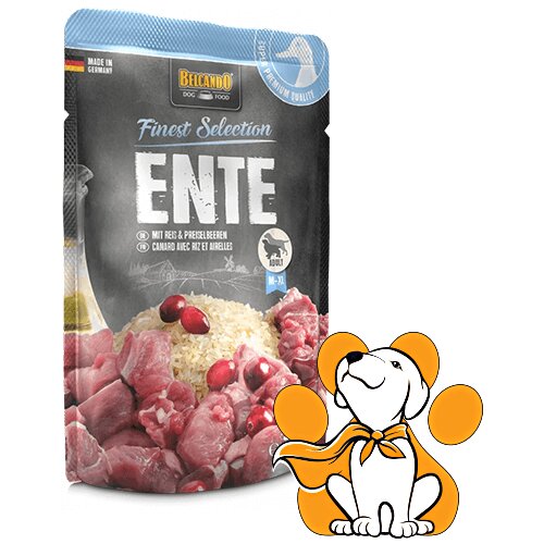 Belcando finest Selection Duck 300g, Najfiniji Obrok u Kesici za Pse od Pačetine Cene