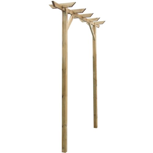 vidaXL Vrtna pergola 200x40x205 cm lesena, (20758674) Cene