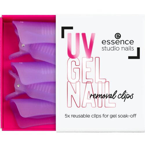 Essence studio nails UV GEL NAIL kljukice za odstranjevanje gel manikure 5 kos Cene