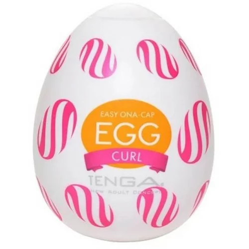 Tenga Egg Curl - jajce za masturbacijo (1 kos)