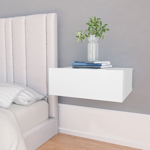vidaXL viseći noćni ormarići 2 kom bijeli 40 x 30 x 15 cm od iverice Cijene