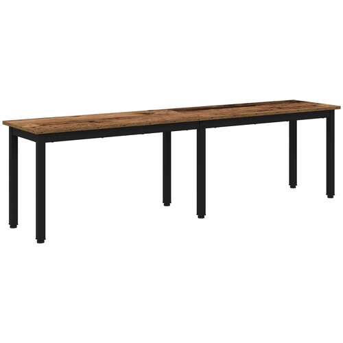  Klupa Staro drvo 160 x 35 x 45 cm Konstruirano drvo Slike