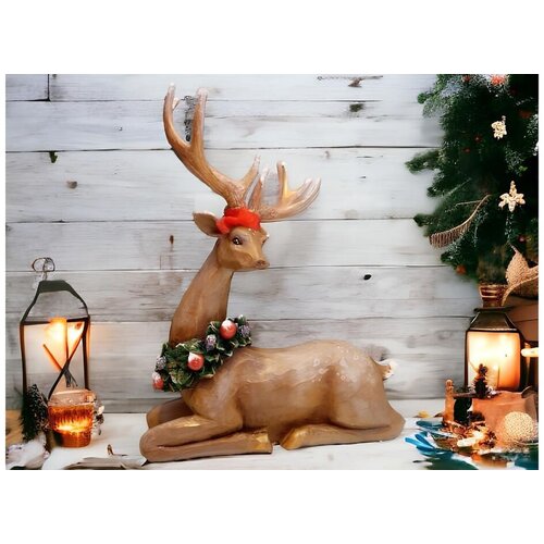 Aberto Design dekorativna figura CY0692, 30x11x23 cm, Smeđa Cene