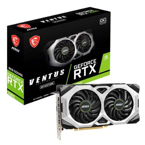 MSI Grafična kartica Geforce Rtx 2060 Ventus Gp Oc 6G Gd6, (21215446) Cene
