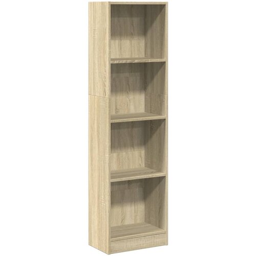 Maison Chic Knjižna omara - Knjižni regal sonoma hrast 40x24x143 cm inženirski les, (21725978) Cene