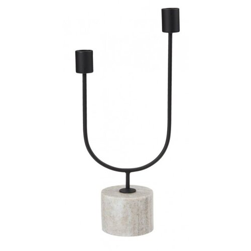  Svećnjak Kurt Š15xD7xV33cm crna ( 4912161 ) Cene