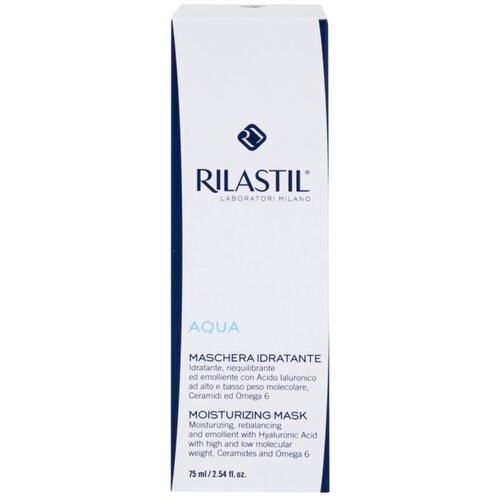 Rilastil Aqua vlažilna maska s hialuronsko kislino 75 ml Slike