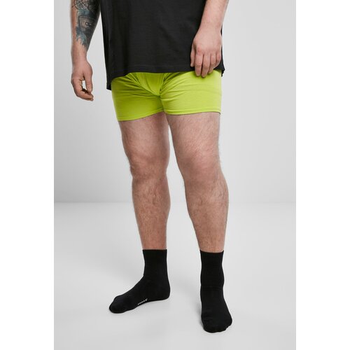 Urban Classics Plus Size Boxer shorts 3-pack island aop+lime+grey Cene