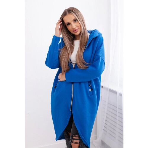 Kesi Long insulated sweatshirt purple blue Cene