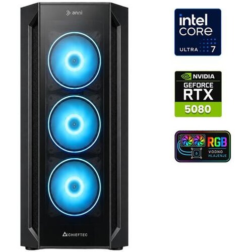ANNI gaming namizni računalnik Ultra 7 265KF Ultra 7 265KF/32GB/2TB SSD/RTX 5080 Cene